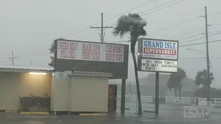 10-28-2020 Grand Isle, LA Hurricane Zeta Winds