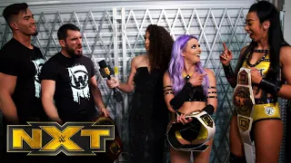 Gargano and Theory return to celebrate with Candice and Indi: WWE Network Exclusive, May 4, 2021