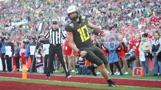 Highlights: Justin Herbert, Brady Breeze key Oregon's thrilling Rose Bowl win