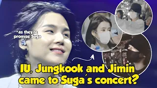 Held in Korea, did IU, JK, and Jimin Really Come to Suga's Concert?