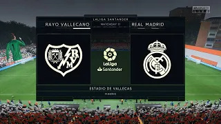 FIFA 23 Career Mode | Rayo Vallecano 1-2 Real Madrid | Highlights | LaLiga | 2022-2023 | Tour #5