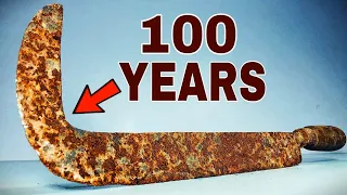 Rusty Antique MACHETE Restoration