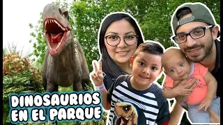 Encontramos Dinosaurios en el Parque | Family Juega