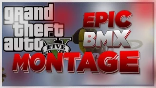 GTA 5 Epic BMX stunts MONTAGE (Grinds, Flip ,Spin, wallride, stall, transfer)