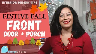 Front Door & Porch Fall Decorating Tips (Do's & Don'ts) - Interior Design Tips