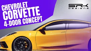 Chevrolet Corvette 4-Door Sedan Concept - The next Chevy SS? | SRK Designs