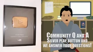 200k Subscribers! Community Q and A. Silver play button and We answers your questions!