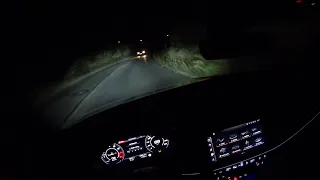 2023 Audi RS3 Sportback - Matrix-LED-Scheinwerfer night drive | POV