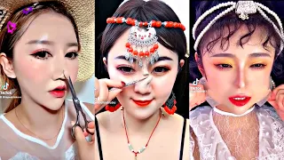 Asian Makeup Removal TikTok Compilation 😱