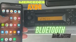 MERCEDES AXOR BLUETOOTH BAĞLANMA ( TELEFON BAĞLAMA ) TELEFON EŞLEŞTİRME VE TANITMA