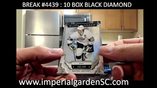 BREAK #4439 : 10 BOX 2023-24 #upperdeck BLACK DIAMOND NHL HOCKEY BOX CASE BREAK