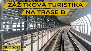 81-71 | Zážitková turistika na trase B | Pohled z kabiny | TIMELAPSE | Zásah ARS | 29.7.2023