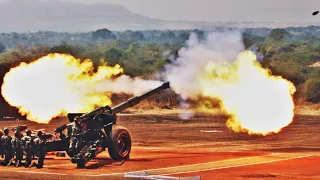 Indian Army Sharang Artillery Roaring Across LOC