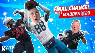 Final Chance in Madden Part 1! (Huskies NFC Championship) K-CITY GAMING