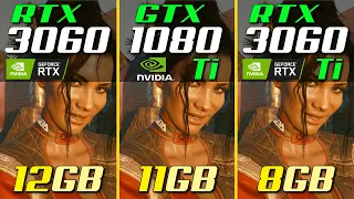 GTX 1080 Ti vs. RTX 3060 vs. RTX 3060 Ti