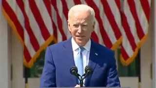 WATCH LIVE: President Joe Biden reacts to new CDC-issued mask-wearing guidance