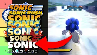 Ranking EVERY Sonic Boost Level