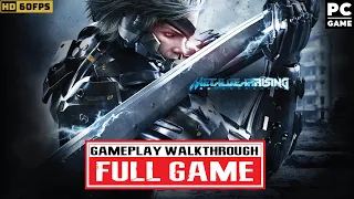 METAL GEAR RISING: REVENGEANCE Gameplay Walkthrough FULL GAME (HD 60FPS) No Commentary