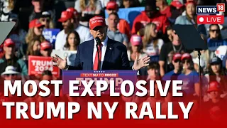 Trump News LIVE | Donald Trump Mega Rally In NY LIVE | Trump Speech LIVE | Trump Rally LIVE | N18L
