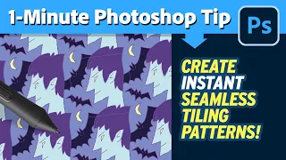 Create a Seamless Tiling Pattern in Photoshop - INSTANTLY!