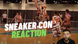 DFriga FIRST Time Seeing Sneaker Con Game! Top 3 Basketball Youtubers DOMINATE!