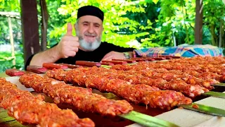 Adana Kebab Real Authentic Recipe ⚠️ Extremely delicious ❗ ASMR Relaxing Cooking