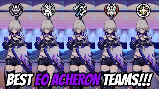 5 Variations of Best E0 Acheron Teams! 🥀| Honkai: Star Rail