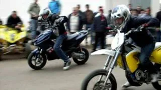 Aerox (cipri) VS Rieju (jony) - Laguna '09