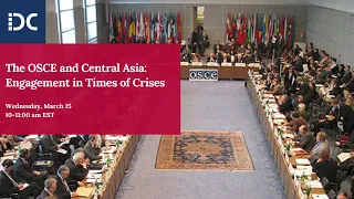 The OSCE and Central Asia: Engagement in Times of Crises