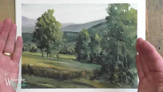 How To Paint Trees In Watercolor - An Introduction