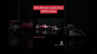 Alfa Romeo reveal their 2022 F1 livery...