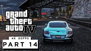 GRAND THEFT AUTO 4 Walkthrough Gameplay Part 14 - (PC 4K 60FPS) RTX 3090 MAX SETTINGS