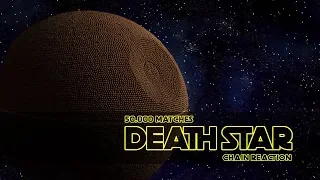 👉 Death Star Explosion Popular Video - Matches Chain Reaction