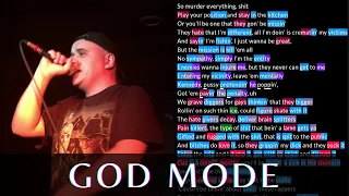 Tres Aurland - God Mode | Lyrics, Rhymes Highlighted