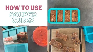 How to Freeze leftovers in Souper Cubes (no more wasted food)