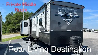 Rear Living House! 2024 Palomino Puma Destination 38RLB