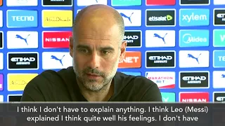 Pep Guardiola - 'I Don't Have To Explain Anything' Tight-Lipped Over Messi Move