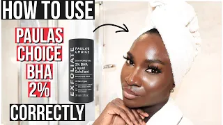 How To Use Paula's Choice Skin Perfecting 2% BHA Liquid Exfoliant