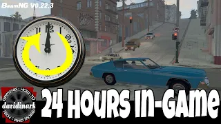 BeamNG Drive - Spending 24 Hours on the Corner (with AI Traffic)