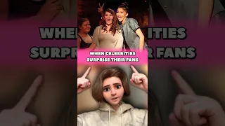 WHEN CELEBRITIES SURPRISE THEIR FANS 😍 #celebrities