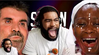 Nightbirde Tribute Choir Makes Simon Cowell CRY on AGT 2023 (JOETHEMASTER REACTION )