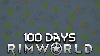 I Spent 100 Days in The Ocean in Rimworld... Here's What Happened