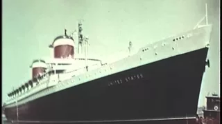 SS United States Leaving NYC