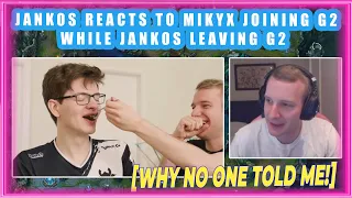 Jankos Reacts To Mikyx Joining G2 While Jankos Leaving G2 🤯