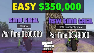 GTA Online Casino and North Chumash HSW Time Trial - Make $350,000 in 6 Minutes