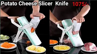 Mandolin Potato Cheese Slicer Kitchen Knife Multifunctional Vegetable Slicer Shredder|Shorts