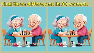 Find 3 Differences in 90 Seconds | Find The Difference | Spot The Difference | Task #112