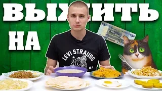 ВЫЖИВАЮ ЦЕЛЫЙ ДЕНЬ ЗА 50 РУБЛЕЙ! ВКУСНЕЕ SLIVKI SHOW!