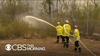 U.S. firefighters lend a hand in Australia as bushfires ravage the country