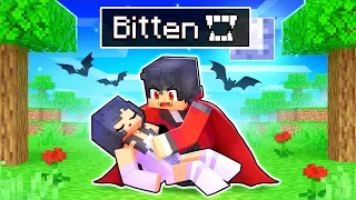 BITTEN by a VAMPIRE In Minecraft!